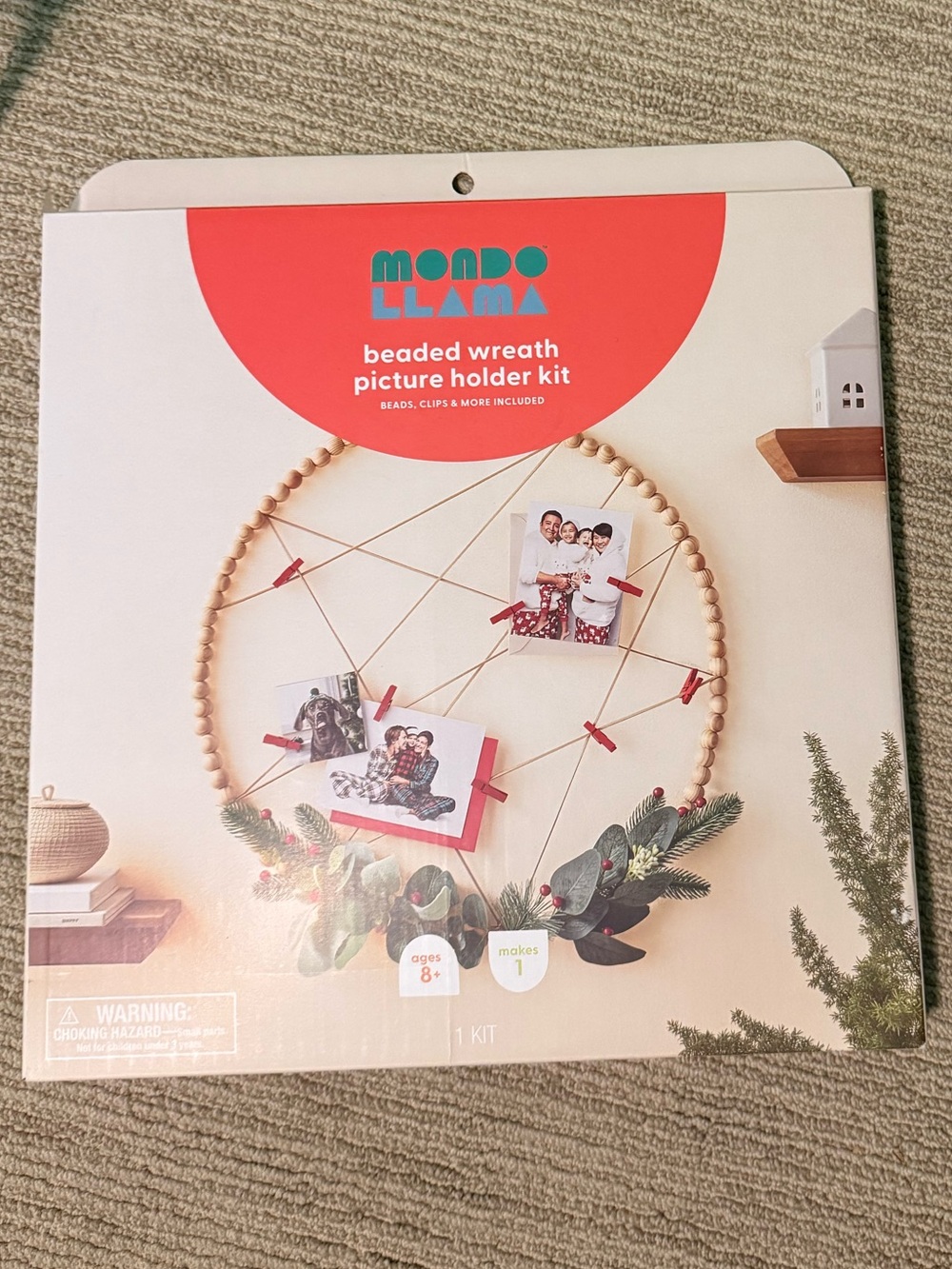 Mondo Llama Beaded Wreath kit